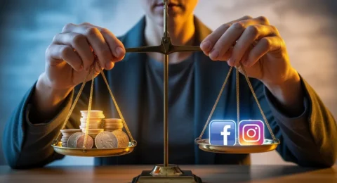 كم تكلفة الإعلان على فيسبوك وانستغرام فعلياً؟