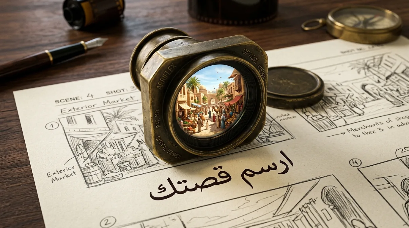 كيف تكتب سكريبت وستوري بورد لفيديو قصير قبل التصوير (تحميل Word)